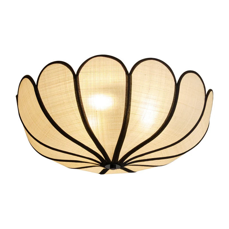Ceiling Light | Hand-Woven Rattan Shade & Warm Ambient Light | Ø 50/60 cm