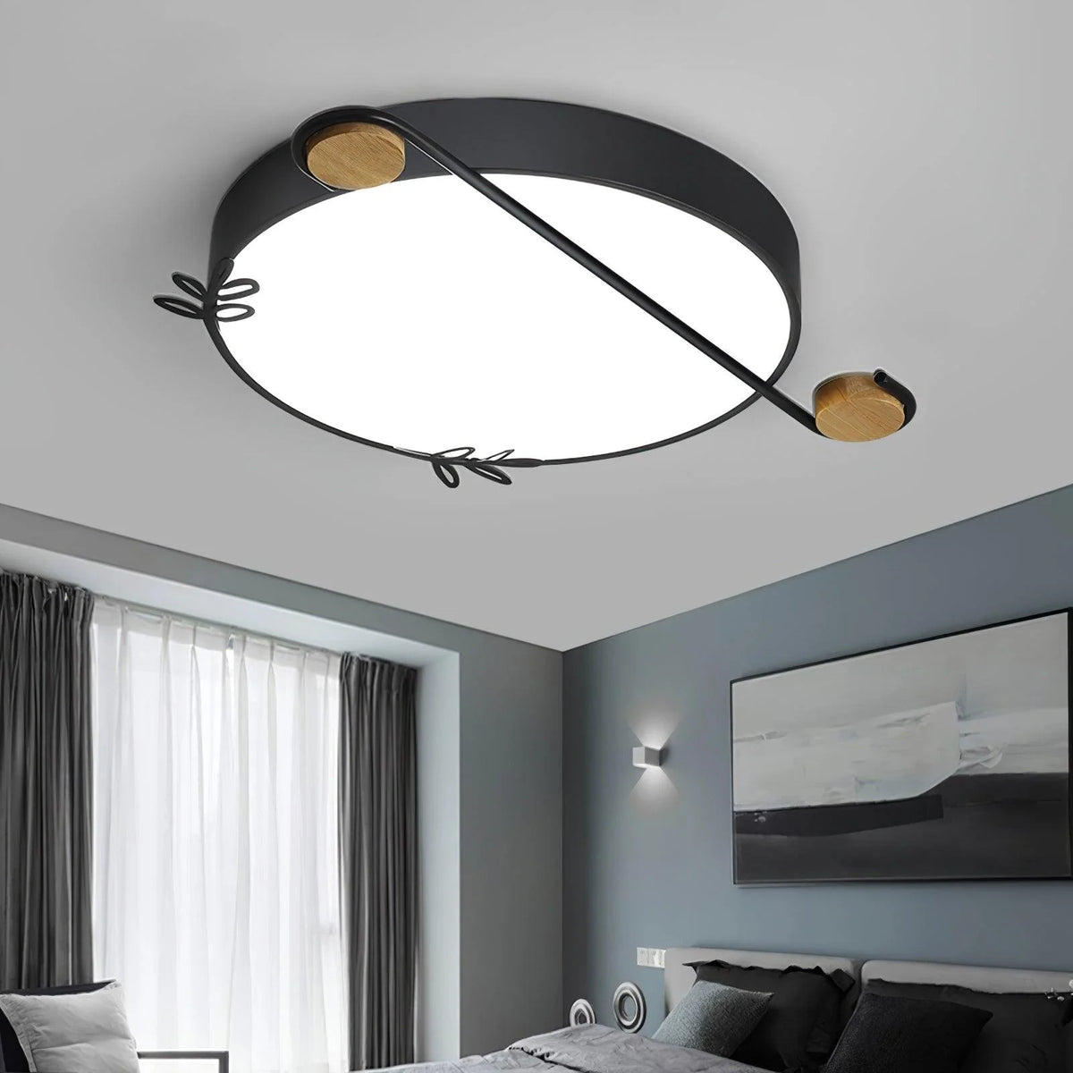 Ceiling Light | Musical Note Design & Integrated LED | 40/50 cm