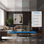 Ceiling Light | Rechargeable Motion-Activated LED | Dimmable & 3 Color Temperatures