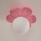 Ceiling Light | Resin Bloom Design & Integrated LED | 20 cm Diameter