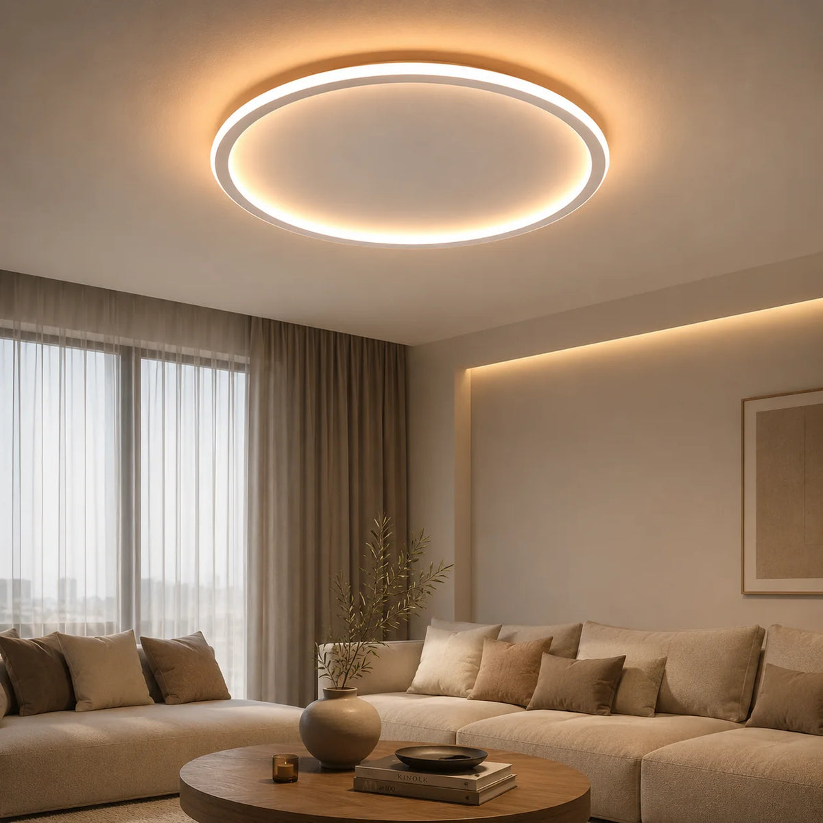 Ceiling Light | Scandinavian Design & Integrated LED | Ø20–60 cm
