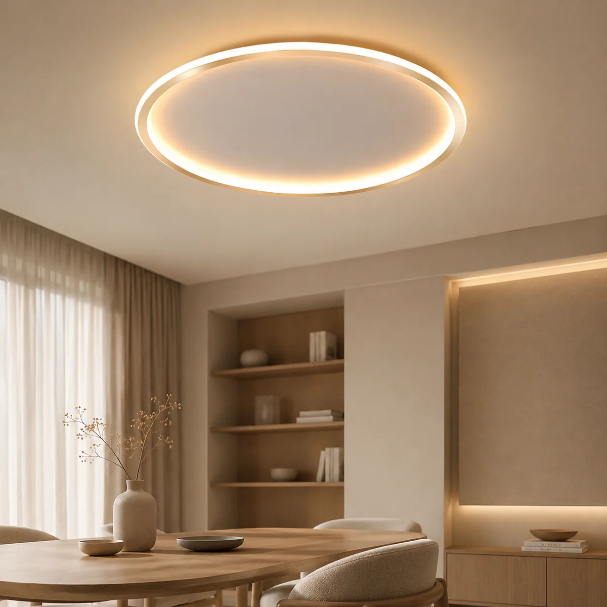 Ceiling Light | Scandinavian Design & Integrated LED | Ø20–60 cm