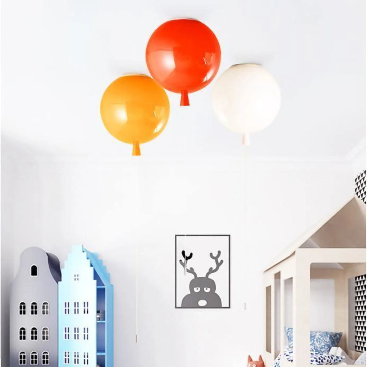 Ceiling Light | Slim Flush-Fit & Bulb Included