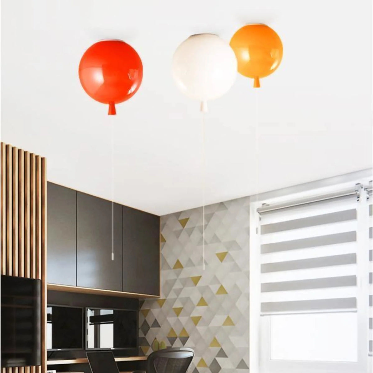 Ceiling Light | Slim Flush-Fit & Bulb Included