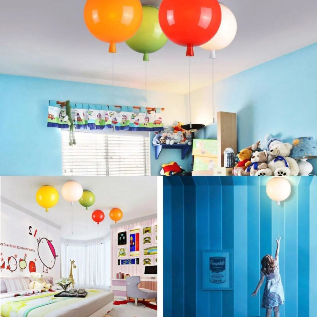 Ceiling Light | Slim Flush-Fit & Bulb Included