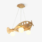 Ceiling Pendant Light | Wood & White Glass | Adjustable 59" Cable