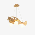 Ceiling Pendant Light | Wood & White Glass | Adjustable 59" Cable