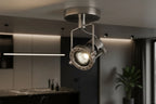 Ceiling & Wall Spotlight | 350° Rotation & 90° Tilt | GU10 Socket