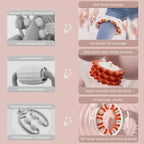 Cellulite Massage Roller | 360° Deep-Tissue Rollers & Adjustable Fit
