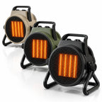 Ceramic Fan Heater | Quiet 3-Speed & Compact Metal | 2000/3000 W