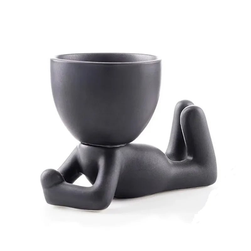 Plant Stand | Artisan Ceramic & Raised Platform