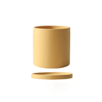 Plant Pot | Matte Glazed Ceramic | Drainage Hole & Saucer