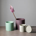 Plant Pot | Matte Glazed Ceramic | Drainage Hole & Saucer