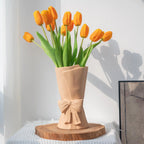 Ceramic Vase | Hand-Coiled Ribbon Silhouette & Velvet-Touch Frosted Glaze | 9.6 In Height