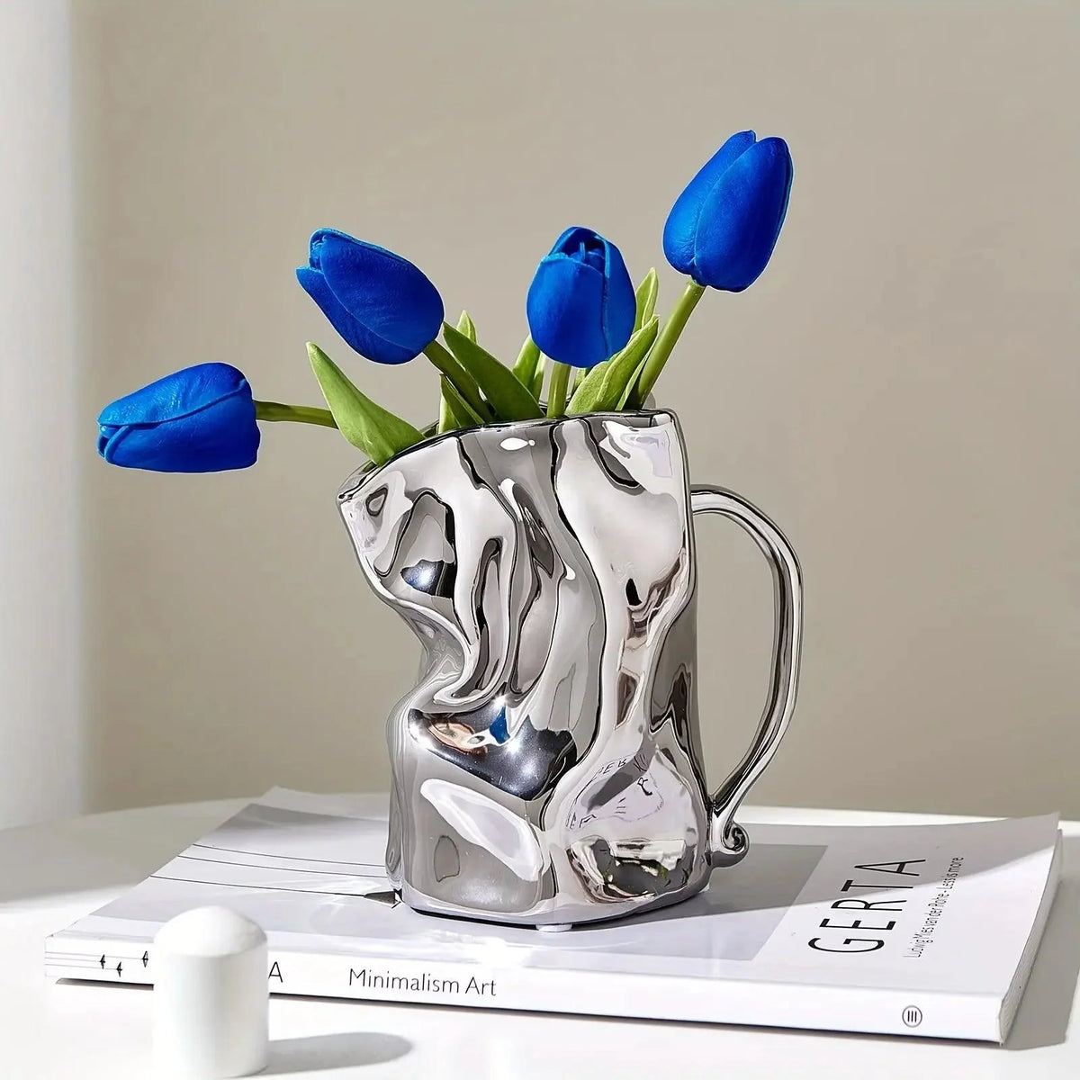 Ceramic Vase | Modern Minimalist & Glossy Finish