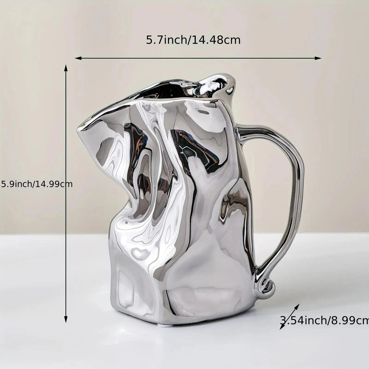 Ceramic Vase | Modern Minimalist & Glossy Finish