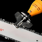 Chainsaw Sharpener | On-Chain Quick Sharpening & Built-In Angle Guide