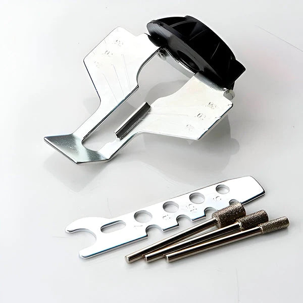 Chainsaw Sharpener | On-Chain Quick Sharpening & Built-In Angle Guide