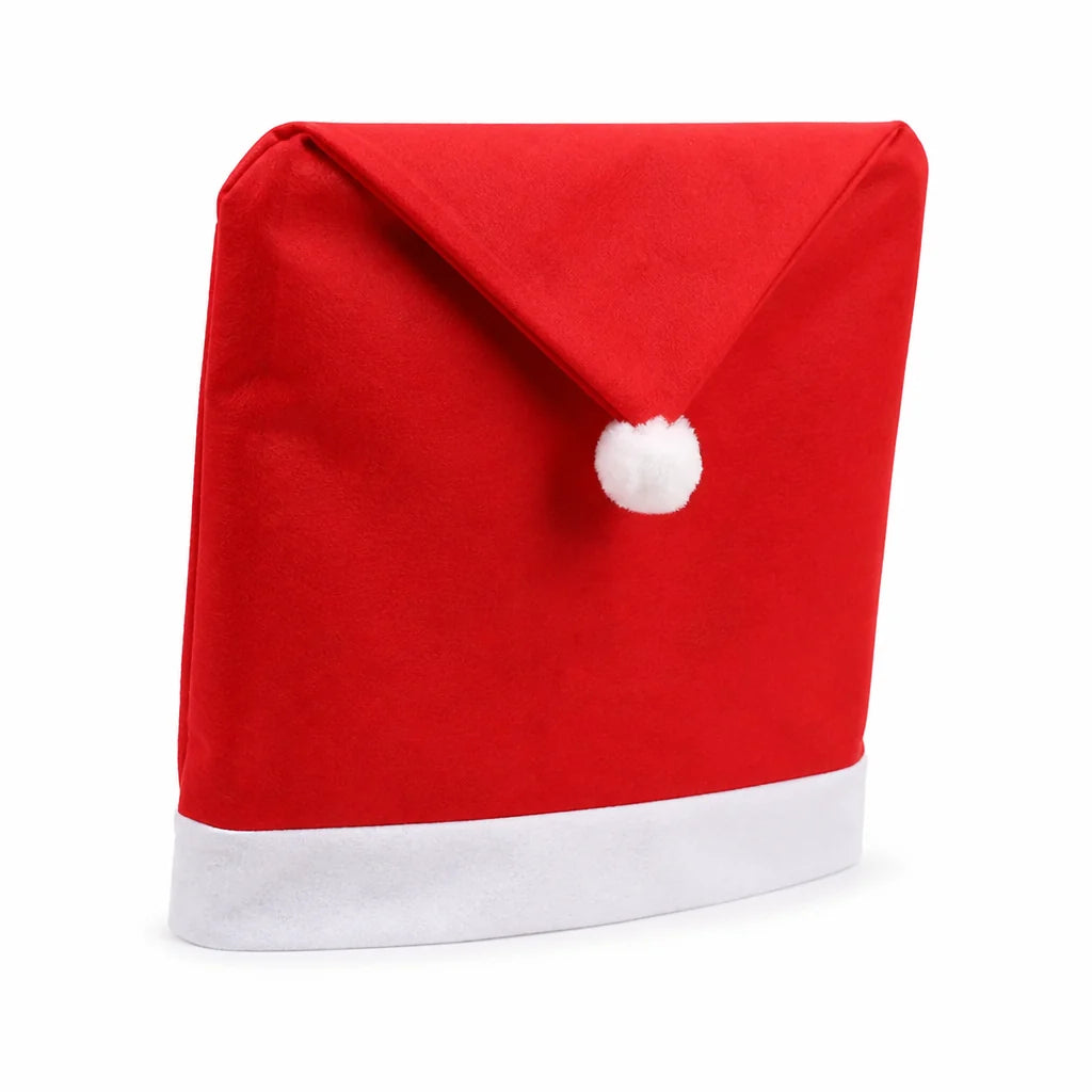 Chair Cover | Santa Hat Design & Easy Slip-On | 50 x 65 cm