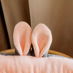 Chair Cushion | One-Piece Tufted Velvet Seat & Backrest | Bunny-Ear Accent