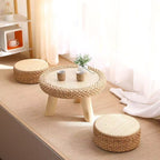 Chair Set | Rattan & Wood Scandinavian Design