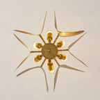 Chandelier | Gold Iron 6-Light & Chain Suspension