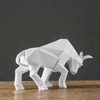 Charging Bull Figurine | Eco-Friendly Resin & Handmade
