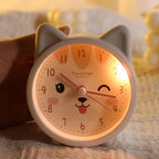 Children's Alarm Clock | Silent & Nightlight Bunny Design