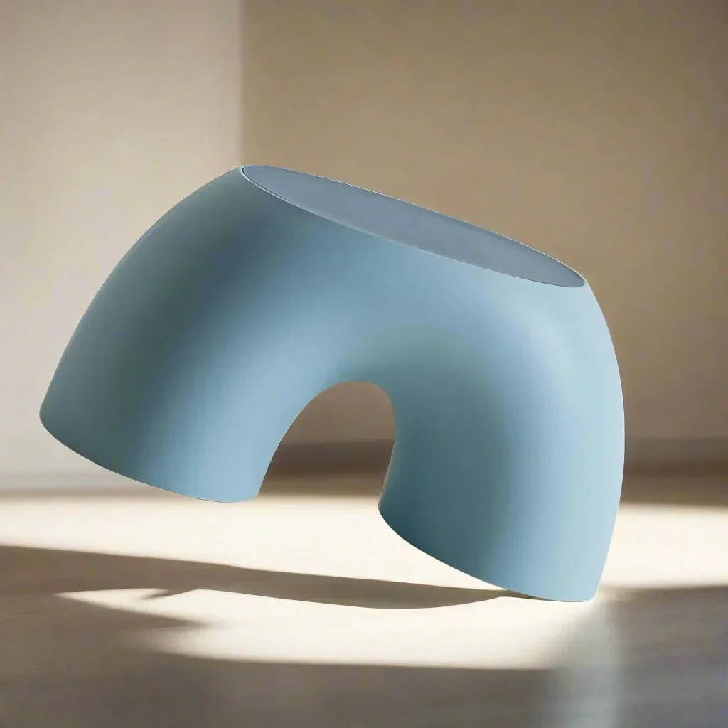 Children's Stool | Rainbow Arched Seat | Durable Molded Design