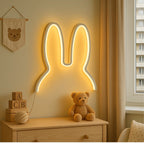 Children's Night Light | Bunny Ear Design & Soft LED
