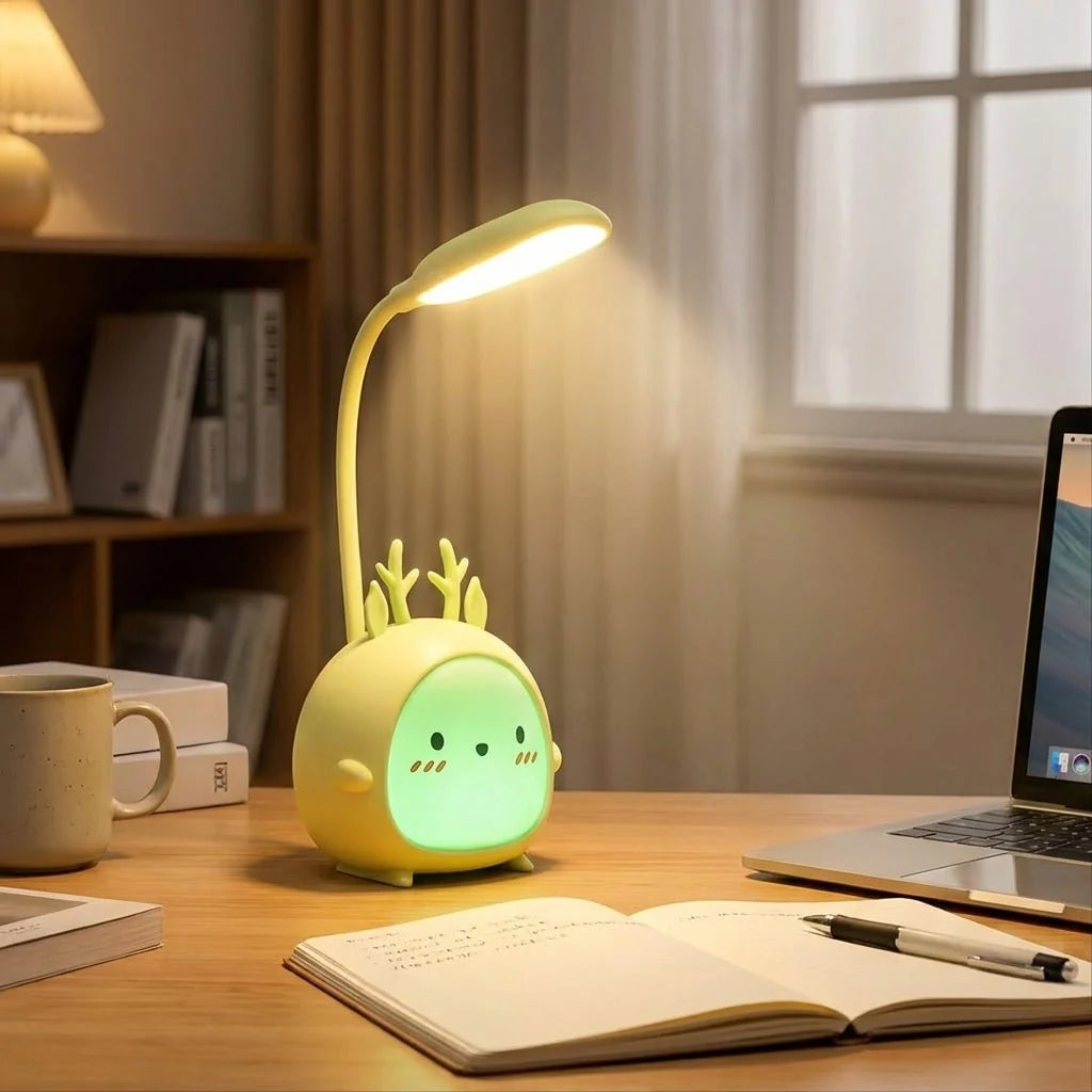 Children's Reading Lamp | Gentle LED & Flexible Neck | USB Rechargeable