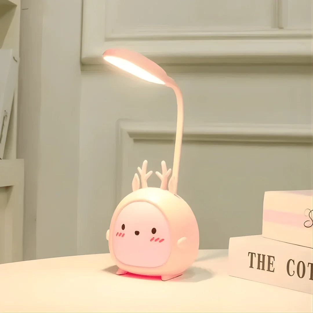 Children's Reading Lamp | Gentle LED & Flexible Neck | USB Rechargeable