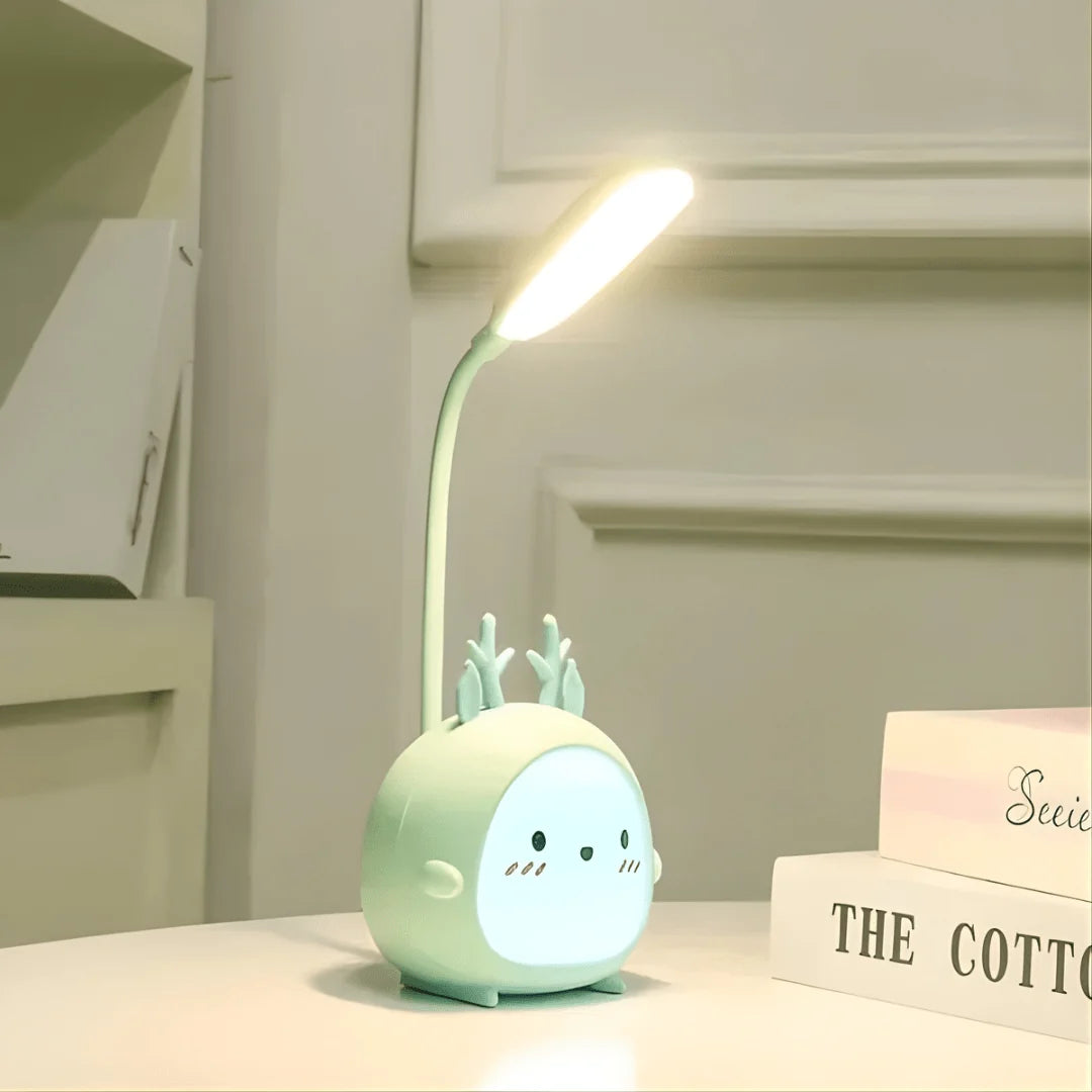 Children's Reading Lamp | Gentle LED & Flexible Neck | USB Rechargeable