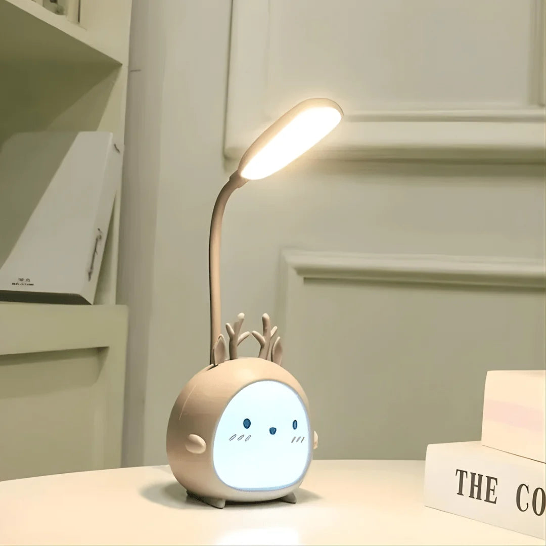 Children's Reading Lamp | Gentle LED & Flexible Neck | USB Rechargeable