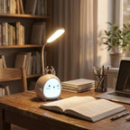 Children's Reading Lamp | Gentle LED & Flexible Neck | USB Rechargeable