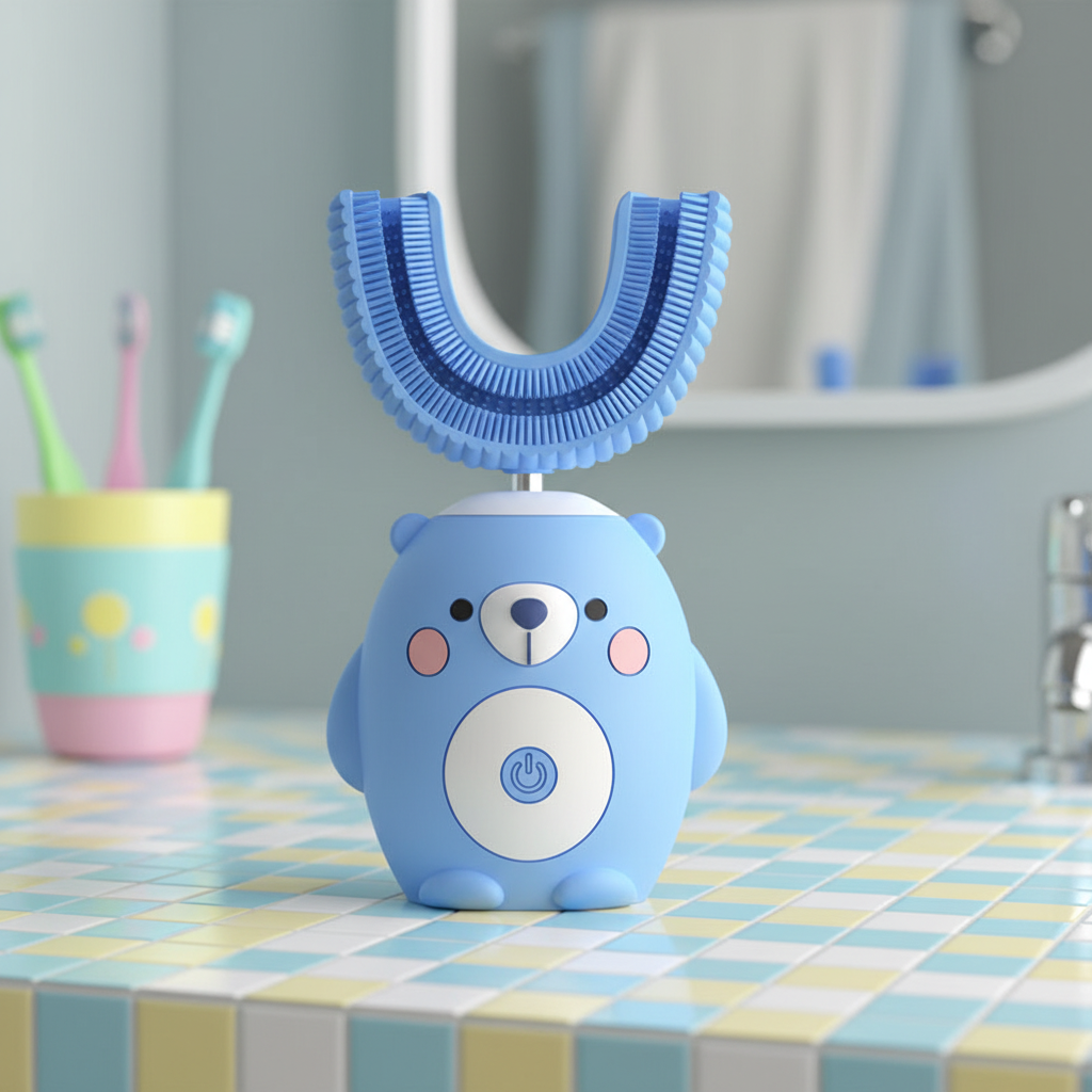 Kids Toothbrush | Sonic Cleaning & Soft Bristles | Rechargeable