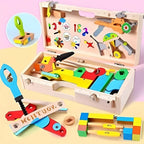 Children’s Toolbox Set | Portable Building Kit | 35-Piece Set