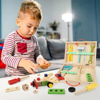 Children’s Toolbox Set | Portable Building Kit | 35-Piece Set
