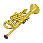 Children's Trumpet | Colorful 4-Note Keys & Lightweight ABS