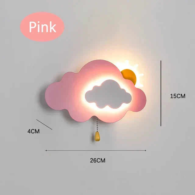 Children's Wall Lamp | Playful Fairy-Tale Design & Gentle Glow | 26 × 15 cm