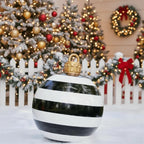 Christmas Baubles | Oversized Inflatable & Weather-Resistant | Set of 2