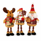 Christmas Figure Set | Non-Toxic Plush & Feather-Light | Set of 3