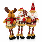 Christmas Figure Set | Non-Toxic Plush & Feather-Light | Set of 3