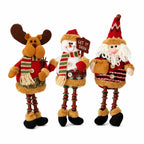 Christmas Figure Set | Non-Toxic Plush & Feather-Light | Set of 3