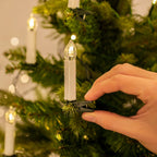 Christmas Tree Candles | Warm White LED & Clip-On | 14.7 m