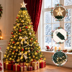 Christmas Tree Lights | Cascading Strands & USB Remote | 1.6 m Strands