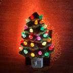Christmas Tree Night Light | Colorful Glow & Cozy Ambiance | Set of 2