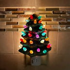 Christmas Tree Night Light | Colorful Glow & Cozy Ambiance | Set of 2