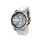 Chronograph Watch | Stainless Steel Case & Quartz Movement | 50 mm Dial