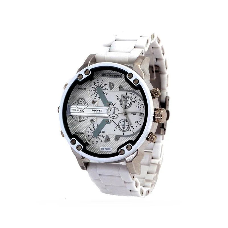 Chronograph Watch | Stainless Steel Case & Quartz Movement | 50 mm Dial